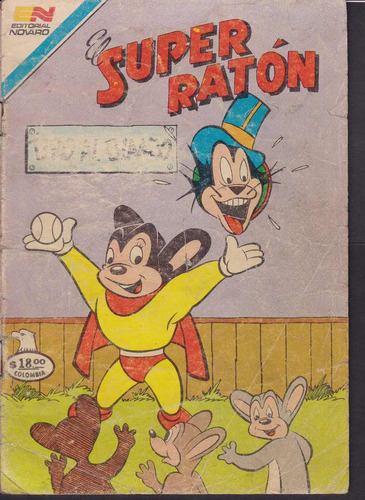 Cómic Original El Super Ratón #223/223 - 1982 Novaro Editel