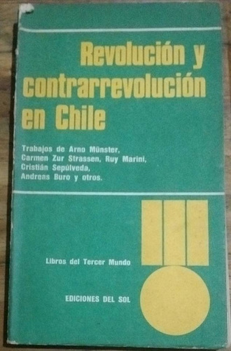 Revolución Y Contrarrevolución En Chile Münster, Otros  /c