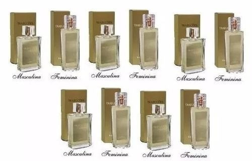 Kit 10 Perfumes Hinode Traduções Gold Masculino Feminino