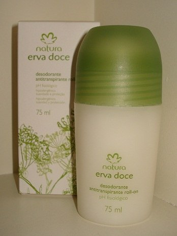 Imagen 2 de 3 de Desodorante Antitranspirante Roll-on Natura Erva Doce 75ml