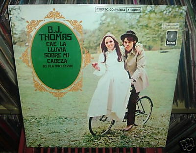 B.j. Thomas Cae La Lluvia Sobre Mi Cabeza Vinilo Argentino