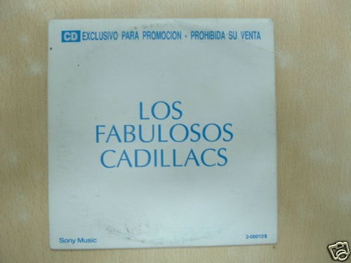 Los Fabulosos Cadillacs Vasos Vacios Cd Single Argentino
