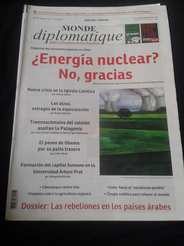 Monde Diplomatique Año Xi Numero 117  Abril 2011