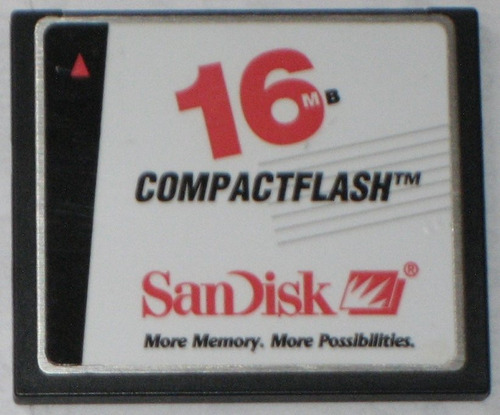 Memoria Compact Flash Sandisk 16mb
