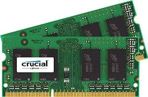 Kit De 8gb Crucial (4gbx2) Ddr3 1600 Mt / S (pc3 - 12800) So