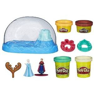 Play-doh Disney Congelado Sparkle Snow Dome Fijó Con Elsa Y 