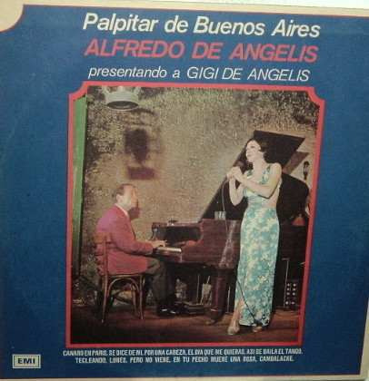 Alfredo De Angelis Palpitar Tango Vinilo Argentino Promo