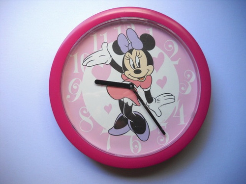 Reloj De Pared Minnie Original Traido De Disney Store De Usa