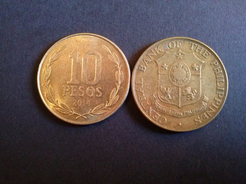 Moneda Filipinas Five Centavos Bronce 1994 (c25)