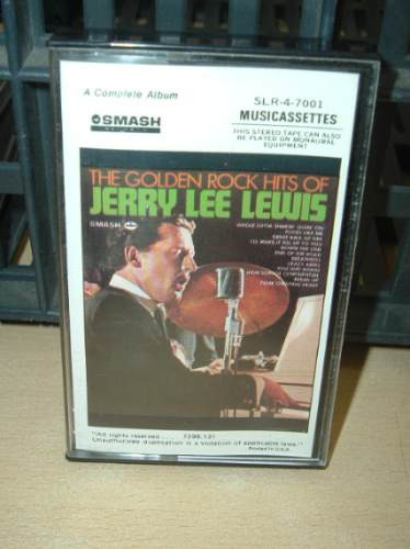 Jerry Lee Lewis The Golden Rock Hits Cassette Americano