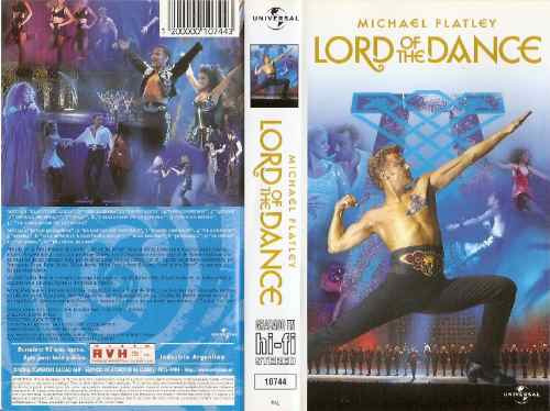 Lord Of The Dance Vhs 1996 Michael Flatley Vhs Sin Caratula