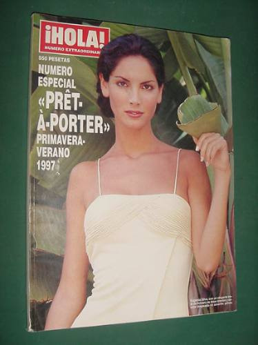 Revista Hola Moda Alta Costura Primavera Verano 1997 Silva