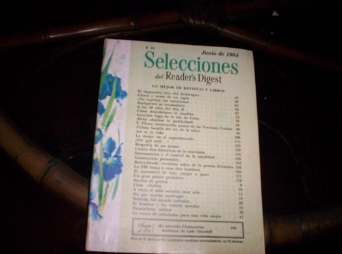 Revista Selecciones Reader's Digest Junio 1964 