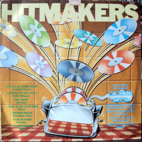 Vinil Lp Hit Makers Coletânea De Sucessos Som Livre 1988 Pop