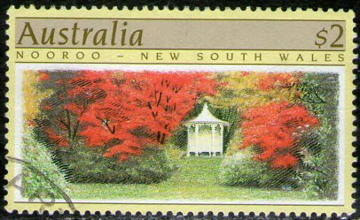 Australia Serie X 1 Sello Jardines Australianos Año 1989