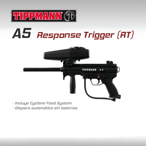 Tippmann A5 Response Trigger Rt Marcadora Gotcha Paintball