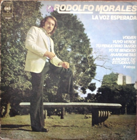 Rodolfo Morales - La Voz Esperada - Lp Vinilo Año 1975 Tango