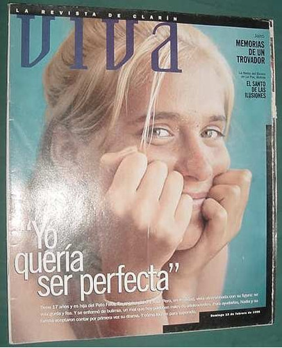 Revista Viva Clarin 18/2/96 Nadia Fillol Jairo Fiesta Ekeko