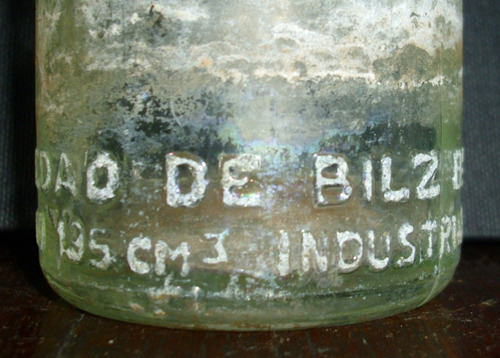 Antigua Botella Vacía De Bilz-de 195 Cm3