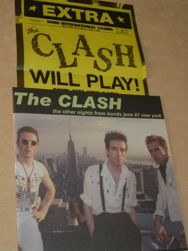 The Clash Other Nights June 81 Vinilo Importado C/ Poster