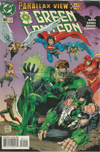 Green Lantern N° 64 - Em Inglês - Editora Dc - Formato 17 X 26 - Capa Mole - 1995 - Bonellihq Cx02 Abr24
