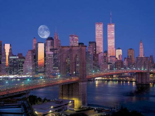 Rompecabezas Ravensburger De 1500 Piezas: Manhattan De Noche