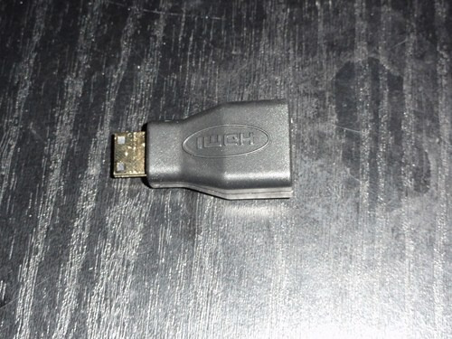Adaptador Cable Hdmi A Mini Hdmi Oro 24 Dorado 1080p Tablet