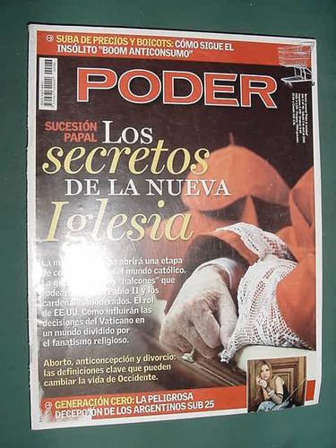 Revista Poder 90 Secretos De La Nueva Iglesia Aborto Divorci