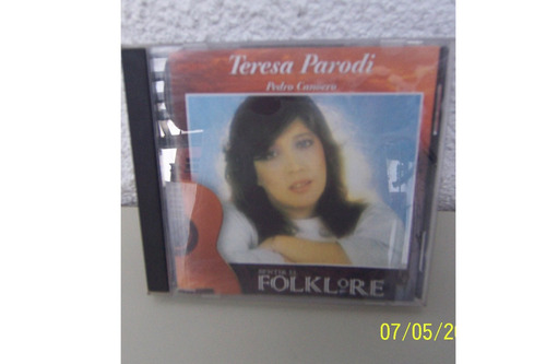 Teresa Parodi - Pedro Canoero - Nuevo - Original
