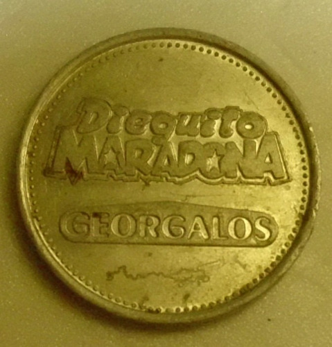 Ficha De Dieguito Maradona(golosinas Georgalos)
