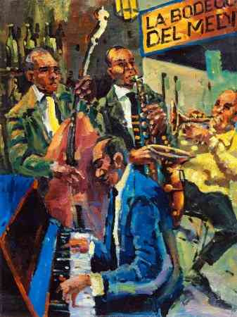 Samuel Toranzo - La Bodeguita Del Medio - 50 X 40 Cm 