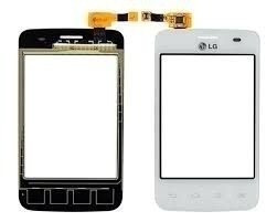Tela Touch Screen LG E435 E405 Optimus L3 Dual Preto E Branc