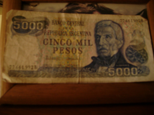Billete De 5000 Pesos