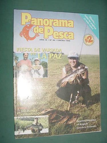 Revista Panorama De Pesca 86 Variada La Paz Tiburones