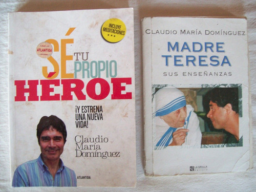 Lote De 2 Libros De Claudio Maria Dominguez