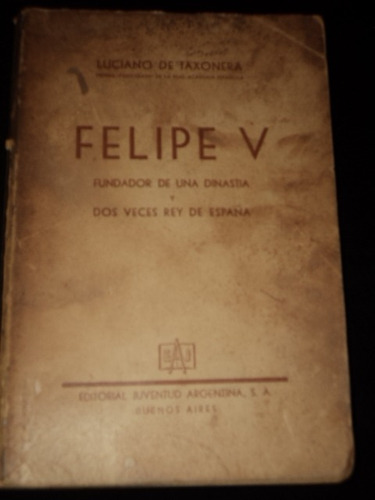 Felipe V Luciano Texonera /en Belgrano