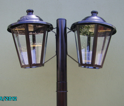 Farola De Exterior Columna Y Base Para Amurar 1032