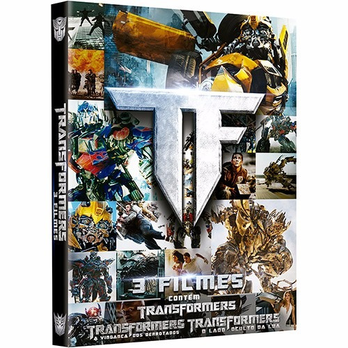 Dvds Trilogia Transformers (3 Dvds Originais) #