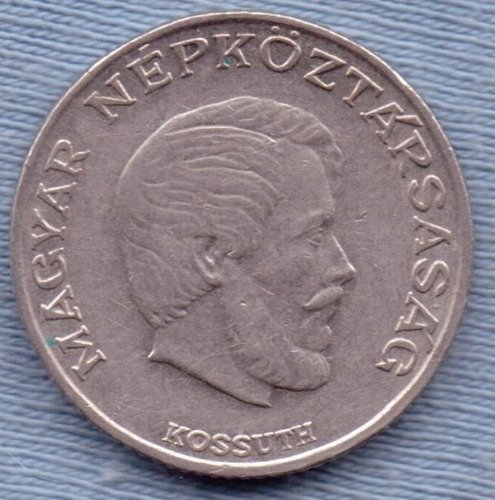 Imagen 1 de 2 de Hungria 5 Forint 1972 * Lajos Kossuth *