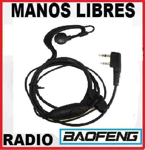 Manos Libres Radios Baofeng Uv5r 888s Uv5ra Y Otros Baofeng