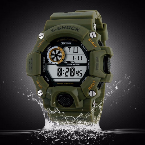 Relógio Masculino Militar Skmei S-shock Digital Esportivo