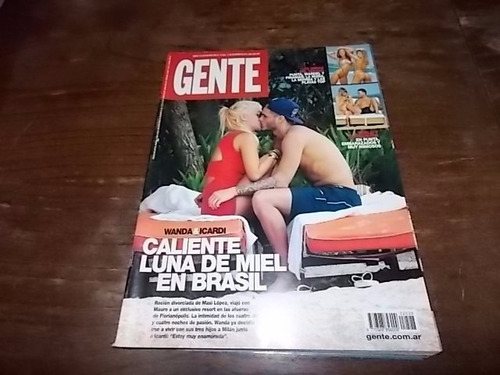 Revista Gente 2528 Wanda Icardi Shakira Campi Ale 31/12/13