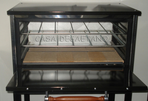 Horno Pizzero 12 Moldes Industrial Acero Inoxidable A Gas Eg