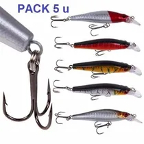 Comprar Señuelo De  Pesca Lenguado Corvina Kit Pescar Anzuelos