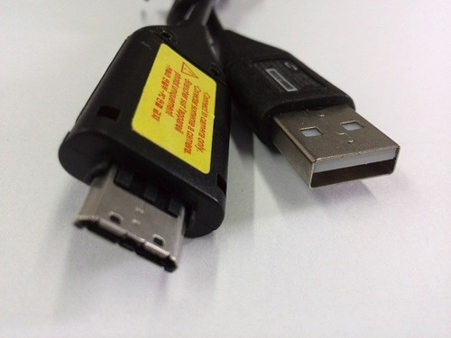 Cable USB para cámara Samsung Wb5000 Wb500 Wb600, color negro