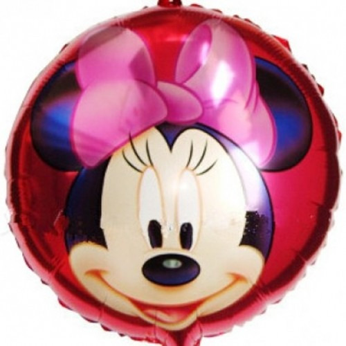 Globos Metalizados Minnie, Mickey, Minnie- Mickey Bebes X 6.