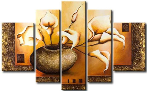 Cuadros Florales Dipticos Tripticos Modernos