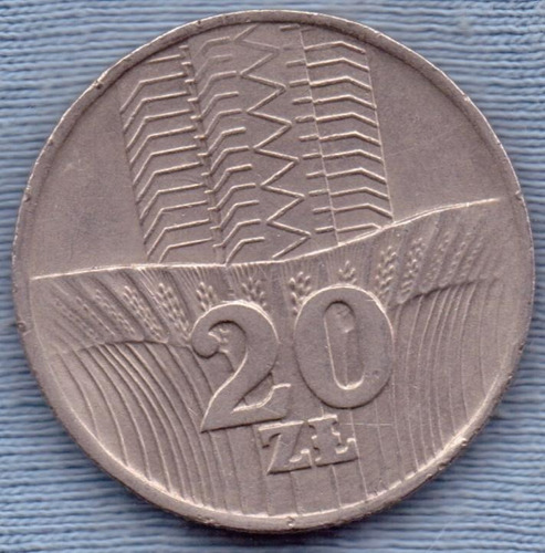 Polonia 20 Zlotych 1973 * Cascada *