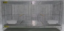 Comprar Jaulas Lopardo De 67cm Con 2 Comederos Con Aletas - Canarios