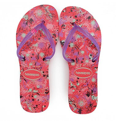 Chinelo Feminino Havaianas Flat Style - Rosa